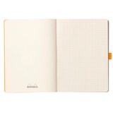 thumbnail of Rhodiarama Goalbook A5 mit flexiblem Einband, 120 Blatt elfenbein 90g, kariert - Schwarz 117762C