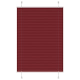 thumbnail of vidaXL Plissee Bordeauxrot 90x100 cm Stoffbreite 89,4 cm Polyester