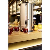thumbnail of METRO Professional Wasserkocher / Glühweinspender GWB1010, Edelstahl, 10 L, 1300 W, 65 Tassen, mit Wasserstandsanzeige, silber