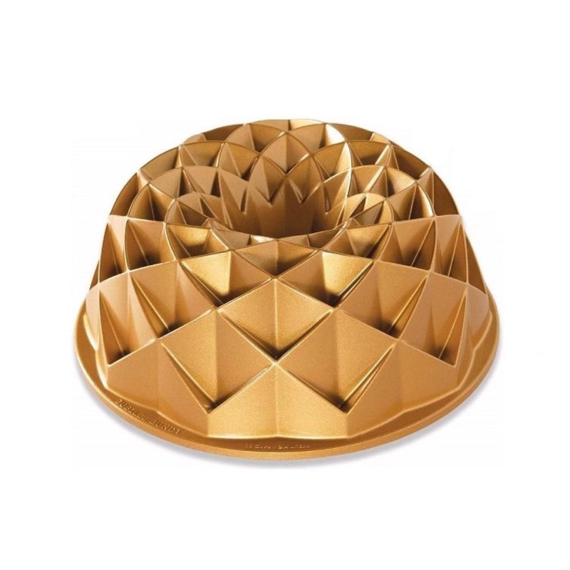 Nordic ware stampo per ciambellone giubileo rombi in alluminio pressofuso bundt cake party