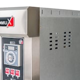 thumbnail of Romux® Horno de Pizza Industrial Simple a Gas Butano 8x32 cm con Suelo Cerámico Refractario y Termostato de Calidad | Temperatura 400°C - 10000W