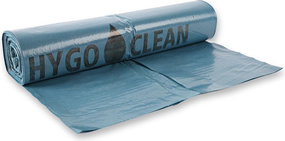 Müllsäcke Premium 240 L aus 100 % recycletem LDPE 100x125 cm 80 my 6x10 Stück Blau