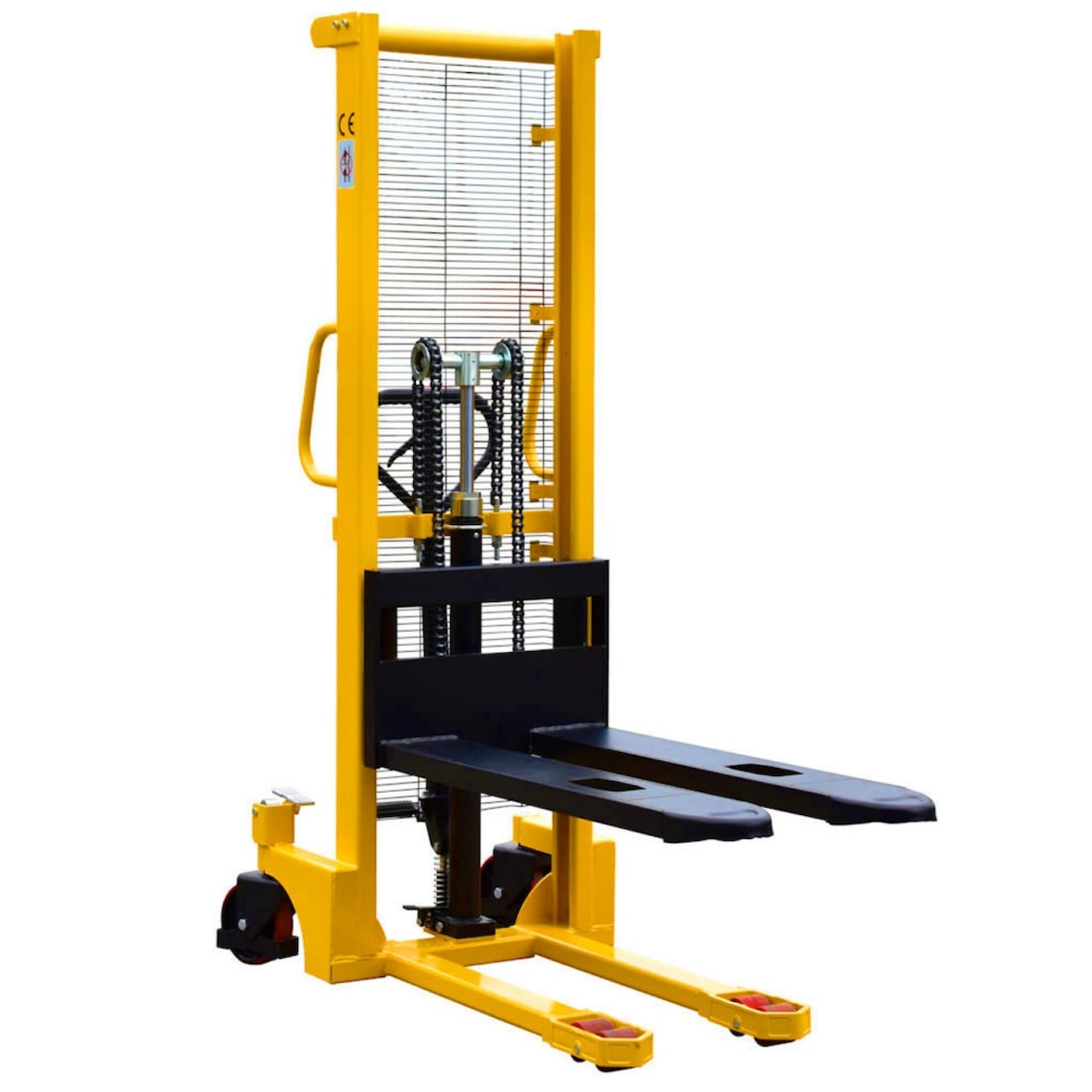 Hochhubwagen Handstapler Hydraulik PU 1,0t / 1000kg Hub 1,6m / 1600mm NEU