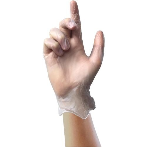 UNICARE GS006X-A Handschuhe Vinyl Ungepudert Transparent Large (L) 100 Stück