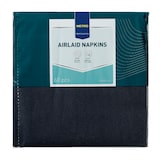 thumbnail of METRO PROFESSIONAL Servetten Airlaid, 40 x 40 cm, 1/4 vouw, 4-laags, zwart, 60 stuks