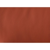 thumbnail of Relaxsessel mit Hocker HWC-K98, Fernsehsessel Sessel, Liegefunktion drehbar, Metall Echtleder/Kunstleder ~ braun