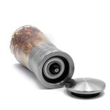 thumbnail of BISETTI - La Spezia, Macina Peperoncino in vetro e acciaio, con macina professionale altamente specializzata, h 14,5 cm,con peperoncino frantumato