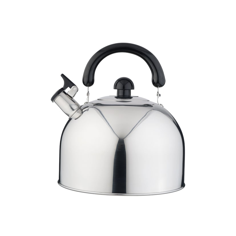 Eva Hervidor con pito de acero inoxidable para inducción 5,7l