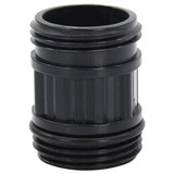 thumbnail of vidaXL Saugschlauch mit PVC-Anschlüssen Schwarz 1" 10 m PVC