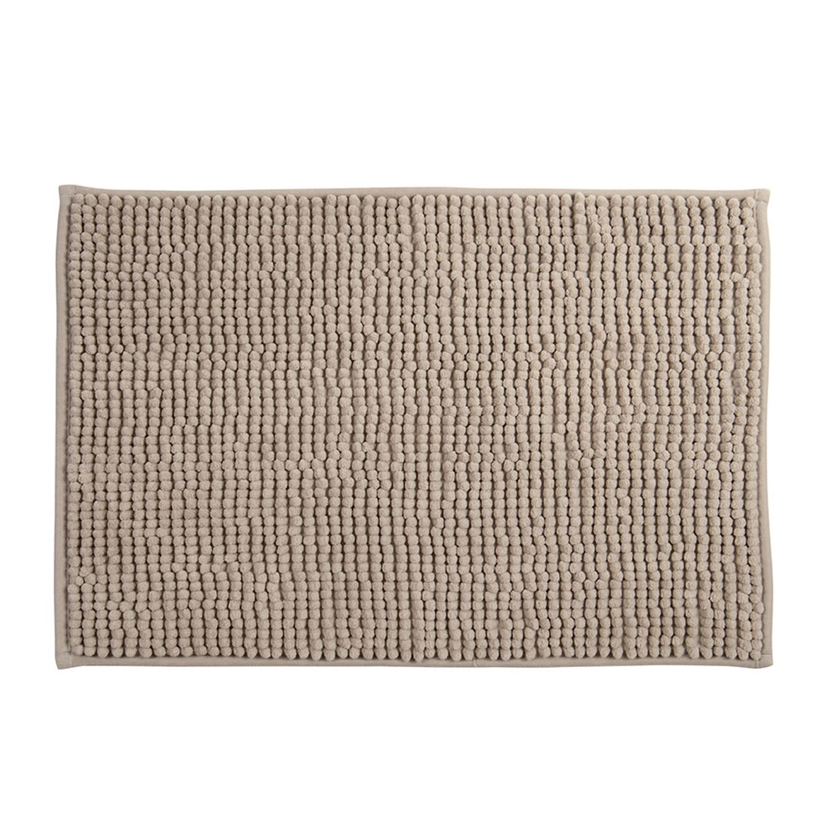 WellHome - Tappeto da bagno in microfibra 40x60 cm colore Marrone Topo - Oruga