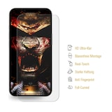 thumbnail of 4x Displayschutzfolie für Apple iPhone 14 3D KLAR FULL COVER PREMIUM Displayschutz Schutzfolie Folie