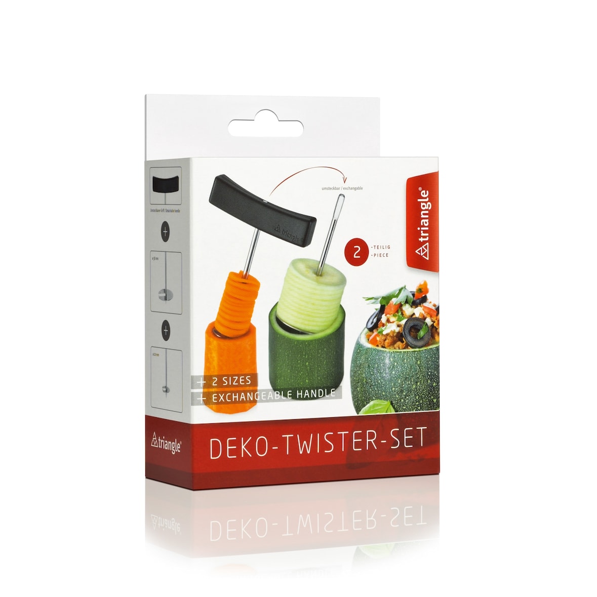 triangle Deko Twister-Set, 2-teilig (Nr. 90 438 02 02)