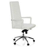 thumbnail of Bürostuhl / Chefsessel LENGA Leder weiß hjh OFFICE
