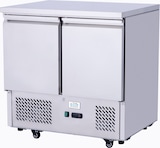 thumbnail of ICE-A-COOL 2 türiger Kühltisch mit Arbeitsplatte, Kapazität 169 L, automatische Abtaufunktion