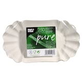 thumbnail of PAPSTAR 250 Schalen, Pappe "pure" oval 10,5 cm x 20 cm x 3,5 cm weiss
