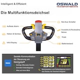 thumbnail of Deichselstapler DS1530Li 1,5 t - 3,0 m Hubhöhe Lithium OSWALD Transportgeräte
