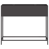 thumbnail of vidaXL Verhoogde Tuin Plantbak Zwart 100 x 26 x 82 cm Staal