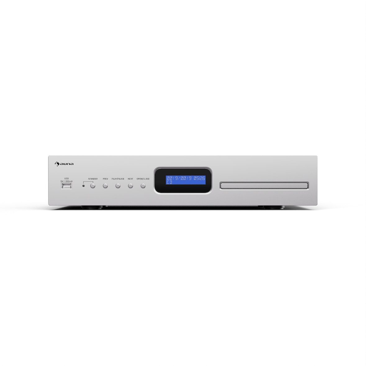 Art22 CD-Player MP3 opt. | Hifi-Player | CD, CD-R/RW, CD-MP3 | Display | Fernbedienung Silber