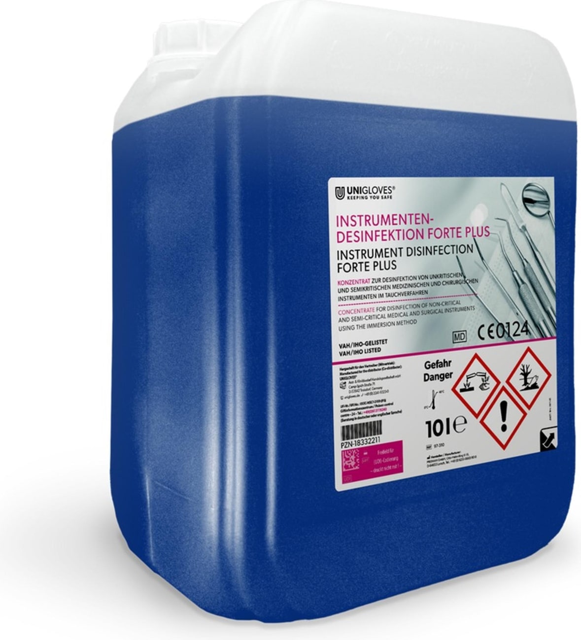 Unigloves Instrumentendesinfektion Forte PLUS - Konzentrat - 5 Liter Kanister