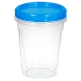 thumbnail of Juego Recipientes Plastico Redondos 1 Litro (Pack 3 piezas)