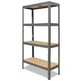 thumbnail of shelfplaza PRO 180x90x40 cm Schwerlastregal in grau mit 4 Böden und 200 kg Traglast pro Boden
