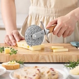 thumbnail of XinZuo - Pizzasnijder van damascus staal van 23 cm - B37 Lan Series - diameter wiel: 9 cm - gewicht 260 gram
