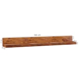 thumbnail of FineBuy Wandregal Massivholz Regal Landhausstil Holzregal Wandboard