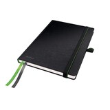 thumbnail of Cuaderno con tapas duras Leitz Complete, 80 hojas rayado horizontal, DIN A5, negro