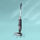 thumbnail of Caswell Plus Nass-/Trockensauger kabellos akkubetrieben LED-Display Anthrazit