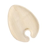 thumbnail of 100 Cater Plates Palmblatt Teller `pure` oval 23,5 cm x 18 cm x 1,3 cm