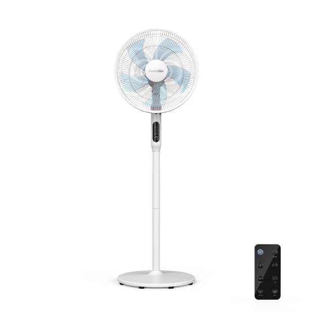Ventilador de Pie Silencioso Blanco 25W | UNIVERSALBLUE