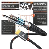 thumbnail of Primewire 8K HDMI auf Mini HDMI Adapterkabel 2.1, 4K 3840 x 2160 @ 60 Hz - 7,5m
