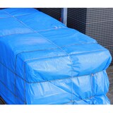 thumbnail of Abdeckplane mit Ösen 3x5 m 180g/m² Blau aus Polyethylen