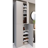 thumbnail of VCM Schuhschrank Lona Grau H. 220 x B. 70 x T. 40cm