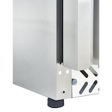 thumbnail of GastroHero Lagerkühlschrank SRH40S | 380 L Nutzvolumen | 0 °C bis +8 °C | energiesparend | abschließbar | Edelstahl | Gastronomie