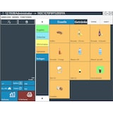 thumbnail of 15" All-in-ONE Kassensystem für Gastronomie: Restaurant, Biergarten, Cafe mit Touschscreen, Bondrucker, Kundenanzeige, Geldlade