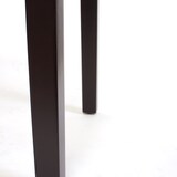 thumbnail of Set van 2 eetkamerstoelen Keukenstoel Stoel M37 ~ kunstleer mat, bruin, donkere poten
