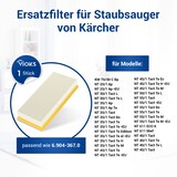 thumbnail of Lamellenfilter passend wie Kärcher 6.904-367.0 Filter für Staubsauger