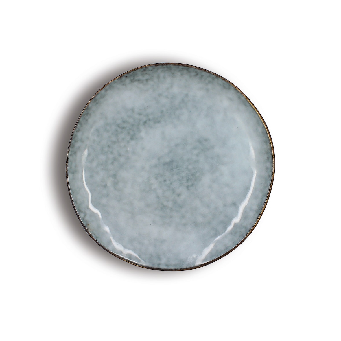 OGO LIVING - Assiette Dessert Aronal 20.5cm Bleu En Autres Ce Ramiques