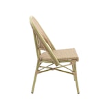 thumbnail of Chaise de bistrot en rotin Bambou-Naturel 57x47x90cm (Lot de 2) - Feros