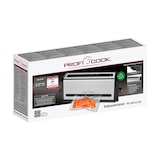 thumbnail of Proficook VK 1133 Envasadora de Alimentos al Vacío Doméstica, 3 mm Sellado, 4 Funciones, Caudal de 12 L/m., 0,8 bares 120W Plata