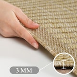 thumbnail of Carpetsale24 In- & Outdoor Teppich Wetterfest 80 x 250 cm Läufer Beige - Wasserfest, Flachgewebe, für Balkon, Garten, Terrasse und als Küchenläufer