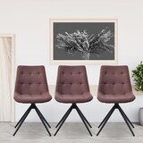 thumbnail of Esszimmerstuhl Merna braun/Stoff