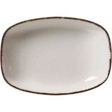 thumbnail of Suppenteller Teller Casa Porzellan creme 23,5 x 16 x 4 cm