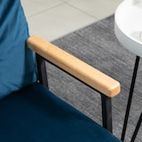 thumbnail of HOMCOM sofá cama convertible 3 en 1 sillón cama de 2 plazas plegable con respaldo ajustable de 5 niveles y 2 almohadas acolchadas 102x73x81 cm