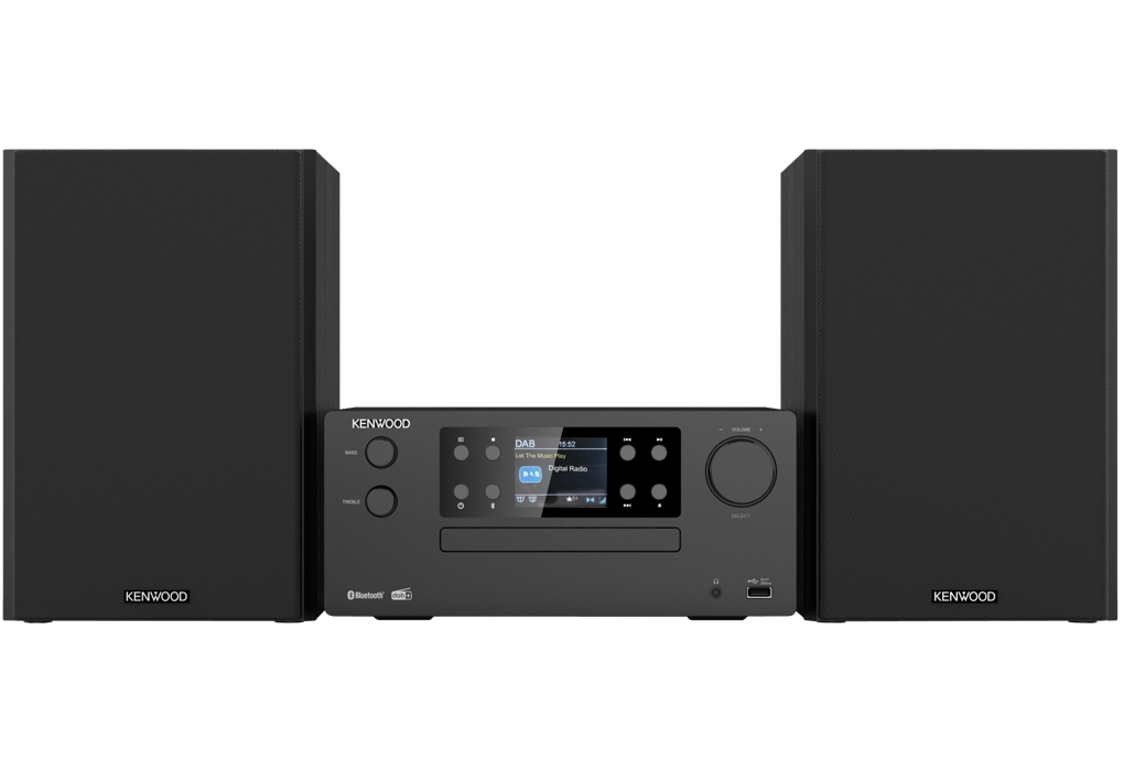 Kenwood M-925DAB-B Stereoanlage DAB+/BT5.0, CD, 2x50W