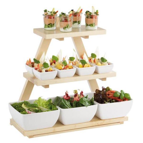 APS Support de buffet -TRIANGLE-53 x 21 cm, H : 50 cm
