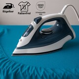 thumbnail of EXKLUSIV HEIMTEXTIL Marke Jersey Spannbettlaken 90 x 200 cm Türkis 100% Baumwolle Öko - Tex Zertifiziert Bed-Sheet Bettlaken Spannbetttuch Topper