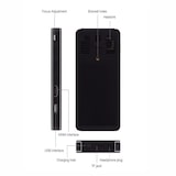 thumbnail of Mini Projecteur Android Miracast Bluetooth Vidéoprojecteur DLP HDMI Noir + SD 64Go YONIS