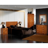 thumbnail of Cabecero para somier de 135, Moblit, Serie Kalpe, Madera de Pino Macizo , Medidas: (110x145x2) cm (altoxanchoxfondo), Color cerezo